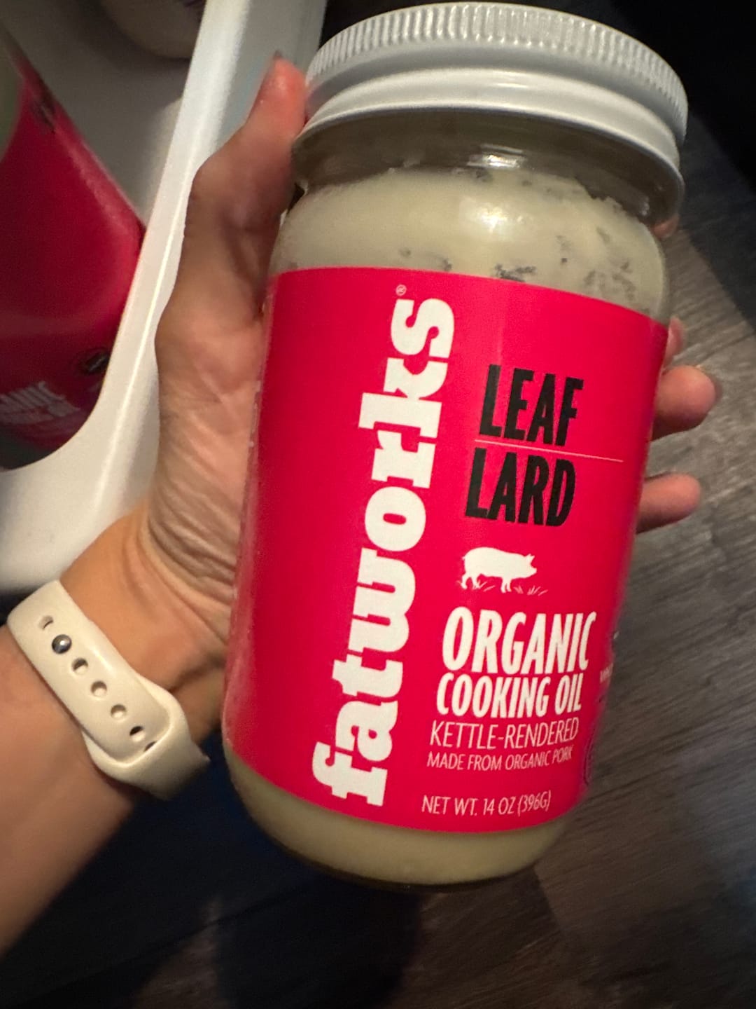 Customer photo review of Organic Leaf Lard (14 oz)