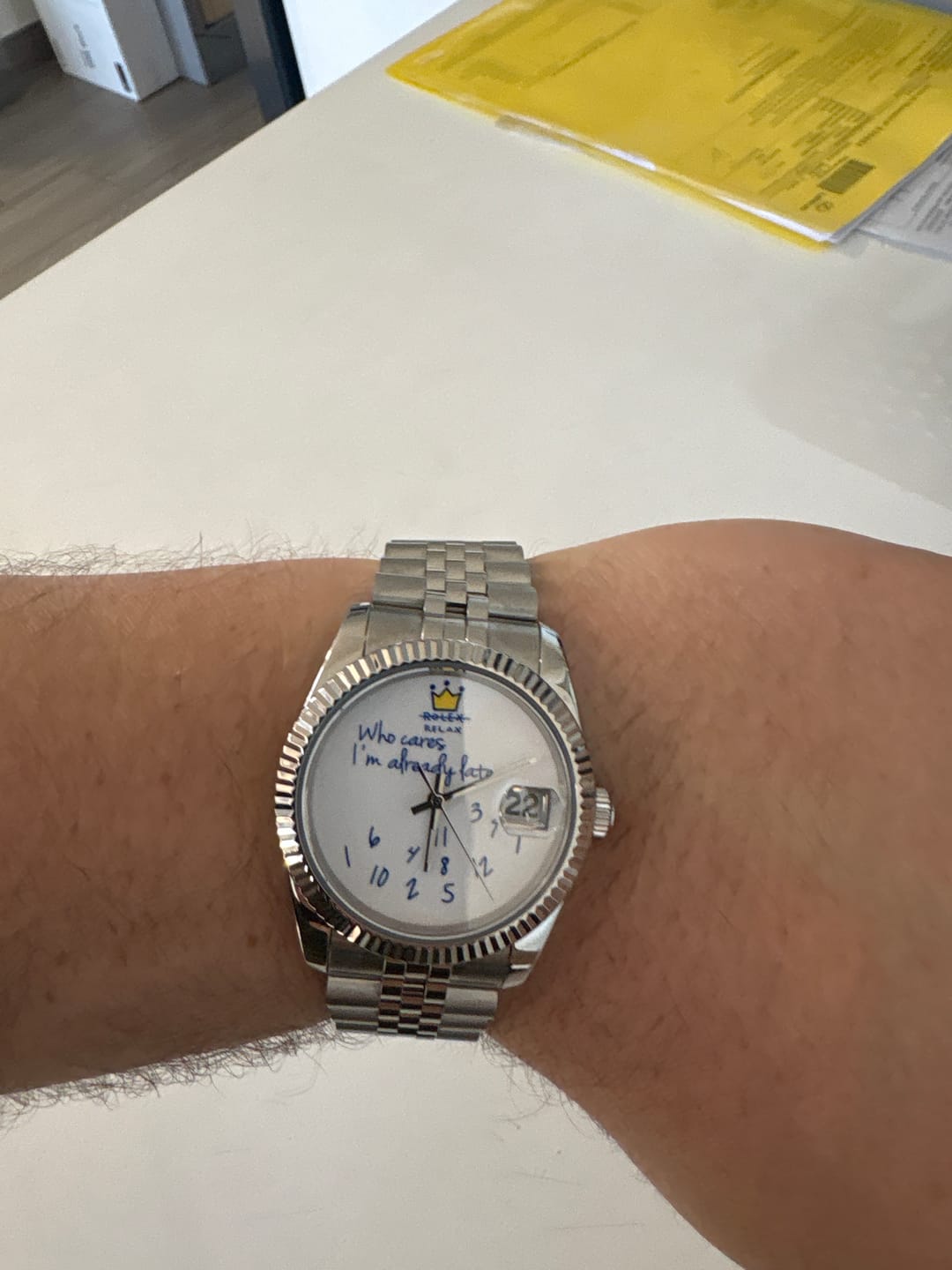Customer photo review of EONDATE CLASSIC WATCH