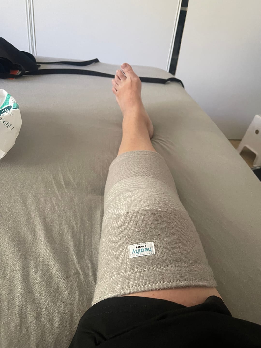 Customer photo review of Genouillère de Compression