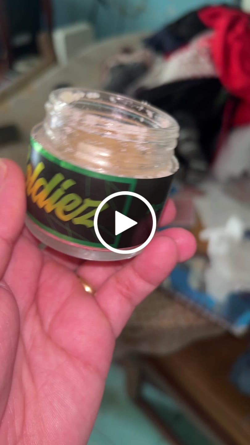 Customer video review of Goldiez Crumble - 28 Grams