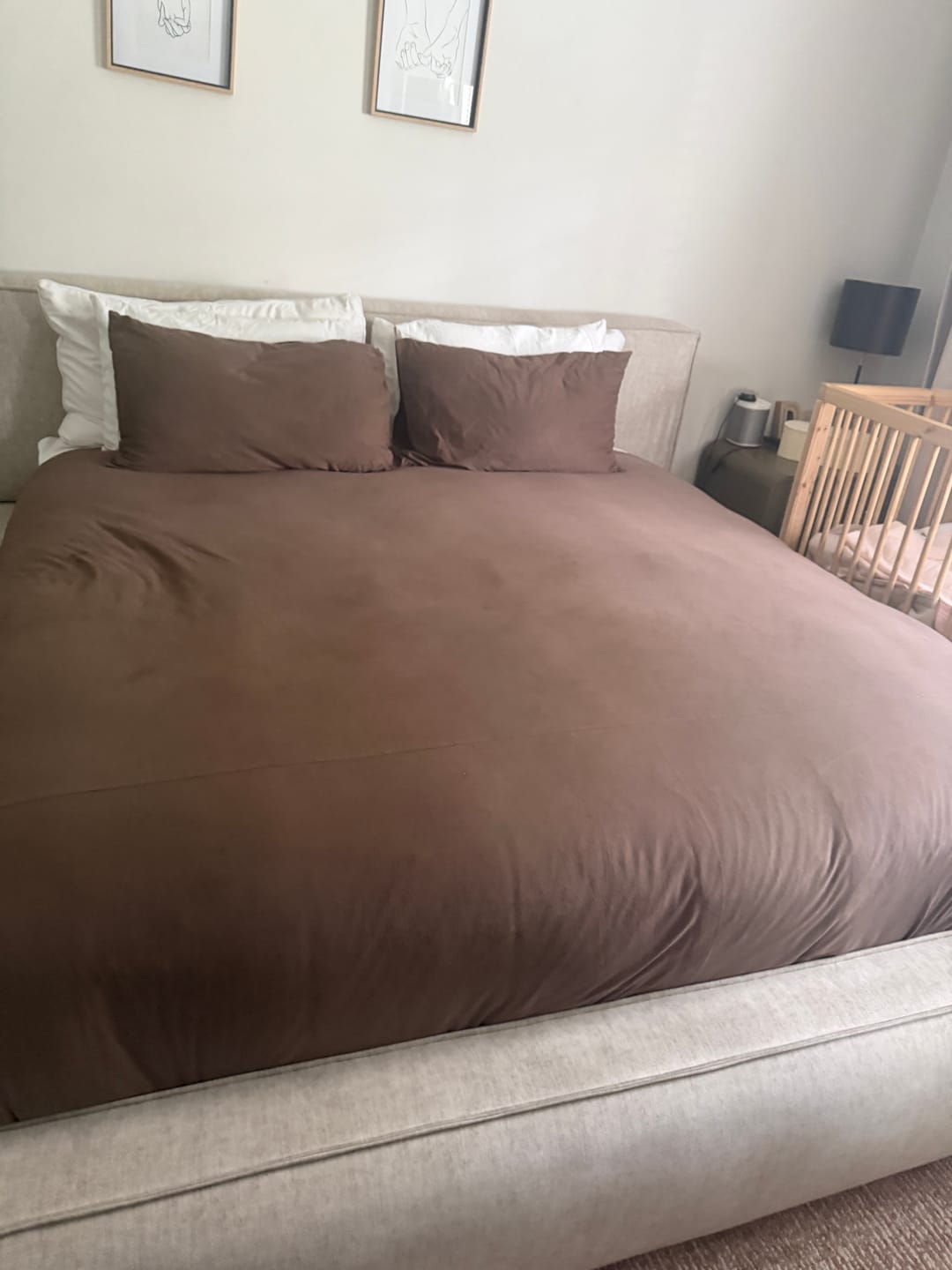 Customer photo review of Duvet Cover Set - Clay