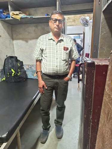 Customer photo review of Cotton Cove All Weather Trousers