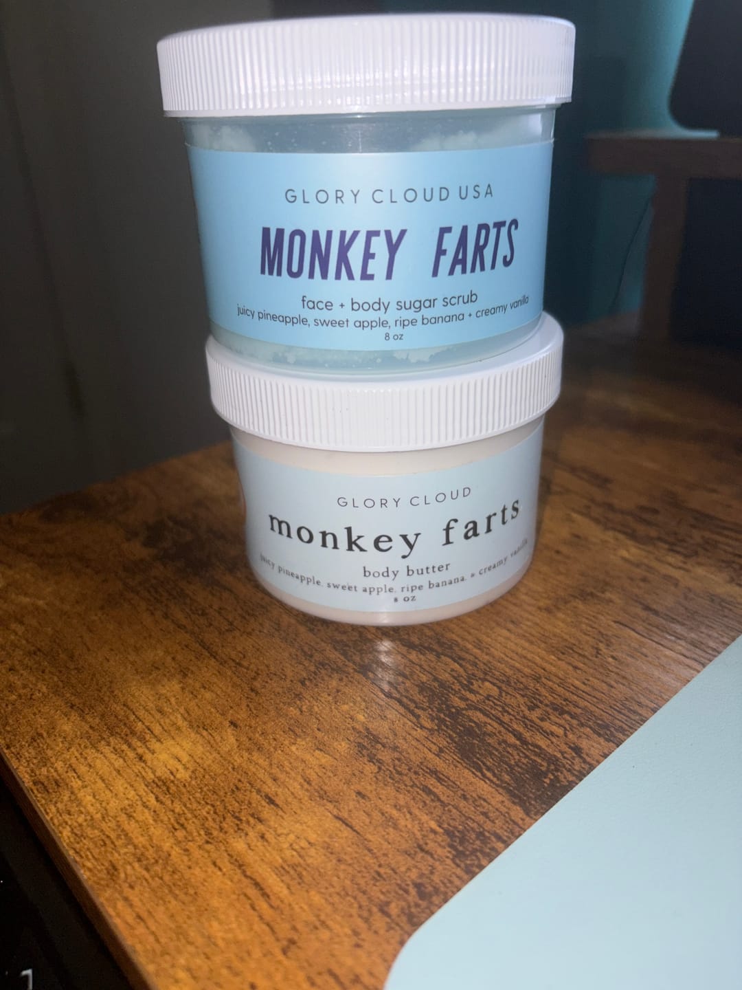 Customer photo review of Monkey Farts - Cloud Scrub
