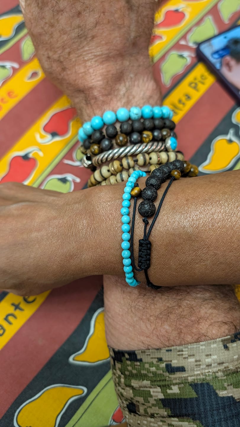 Customer photo review of Turquoise Bracelet Mini