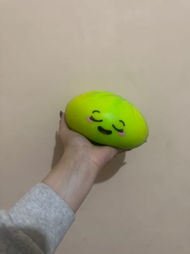 Customer photo review of MEGA Mystery Viral Dumpling Squishy 16cm - Tie Dye