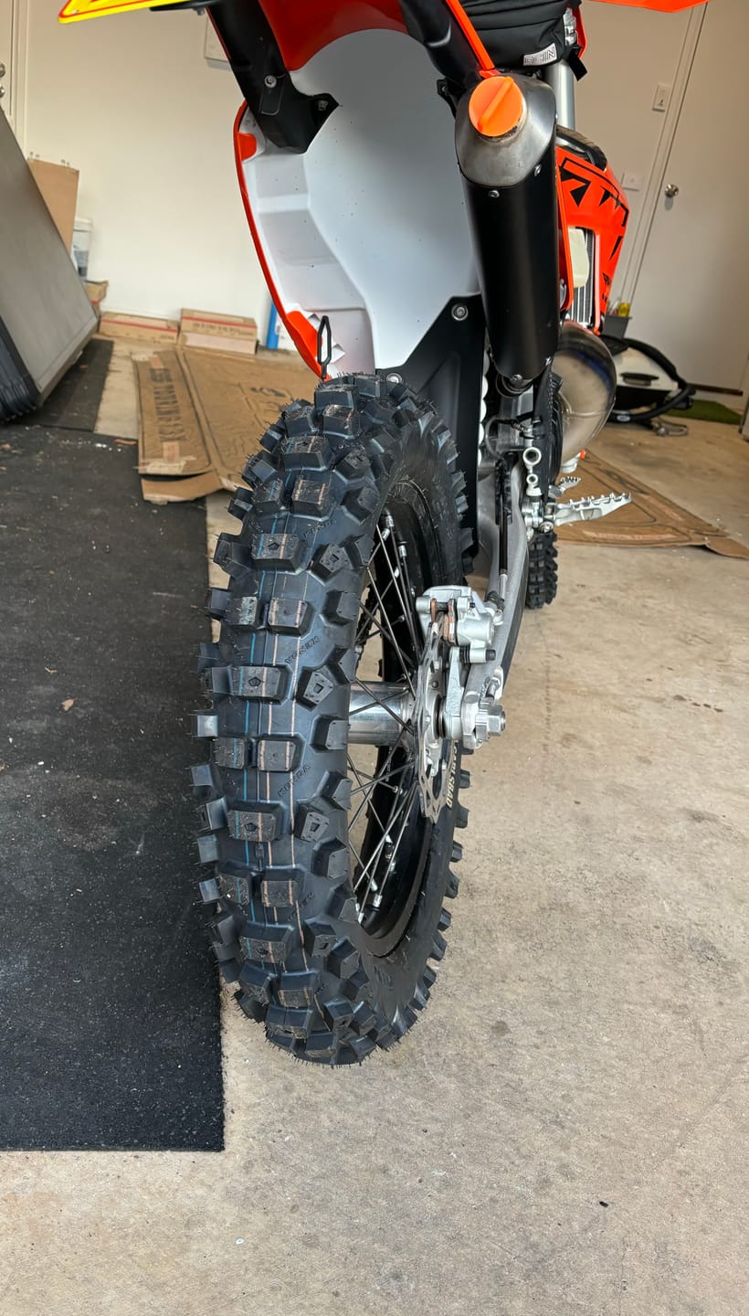 Customer photo review of Kenda K772 Carlsbad Rear Tyre 120/100-18 68M Tube Type