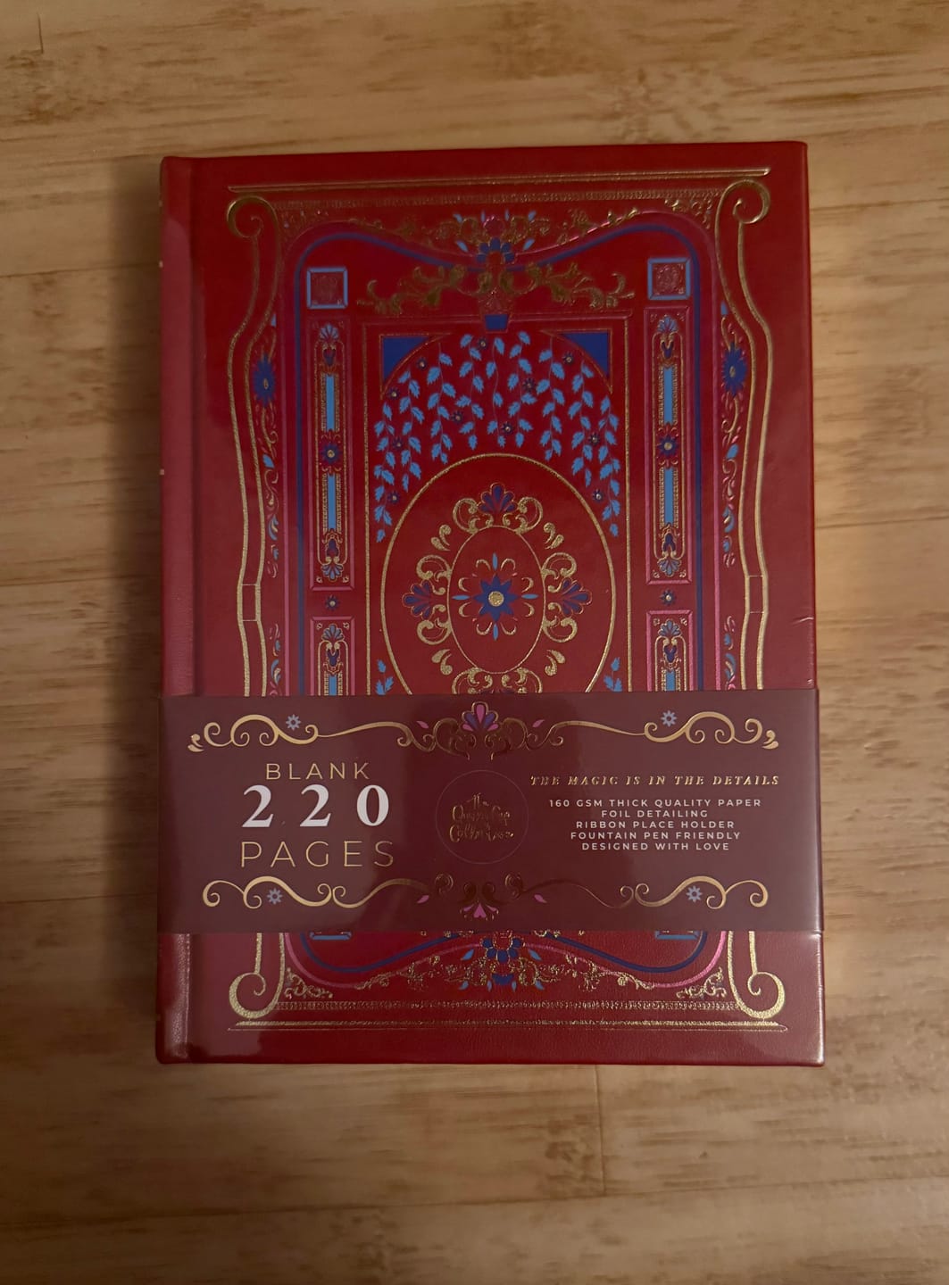 Customer photo review of Literati Journal - Crimson Red