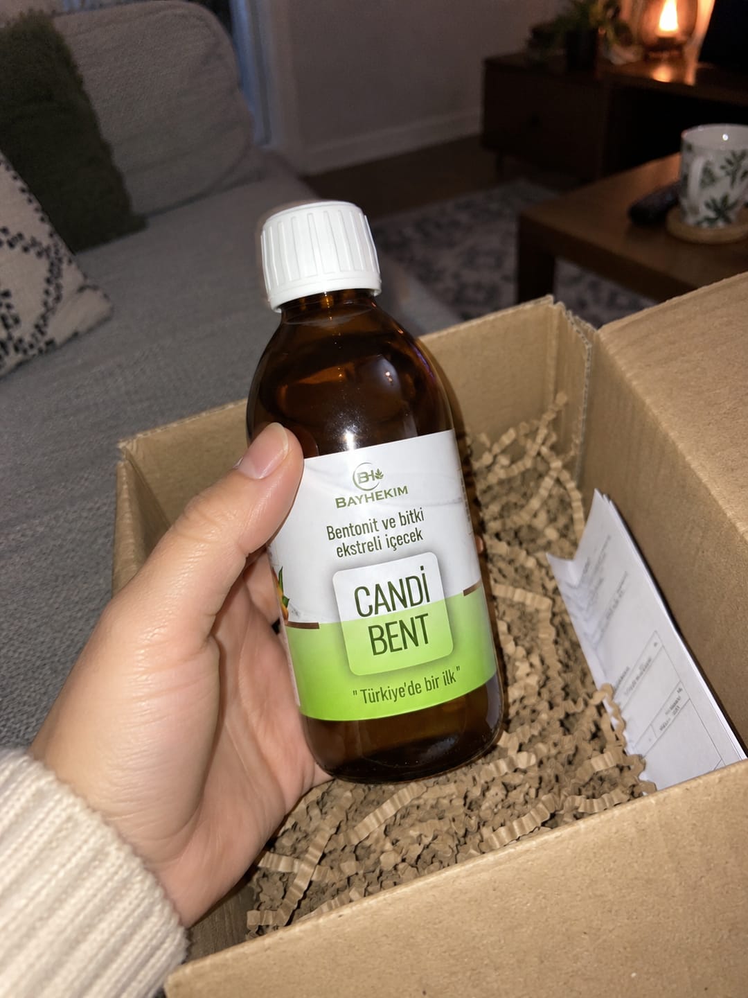 Customer photo review of Bayhekim Ekstre Candibent Takviye Gıda 250 Ml