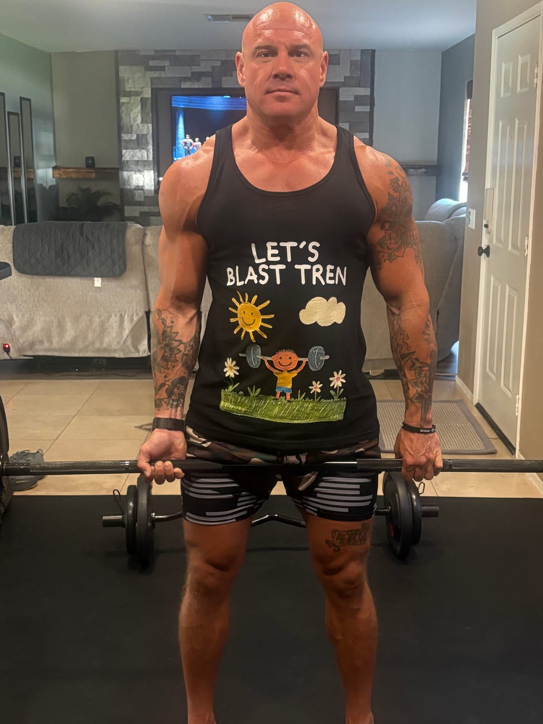 Customer photo review of Let's Blast Tren Tank Top