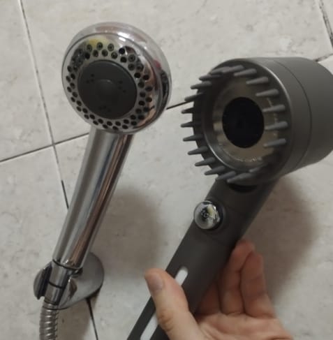 Customer photo review of Flujo Puro™: una ducha que se siente diferente