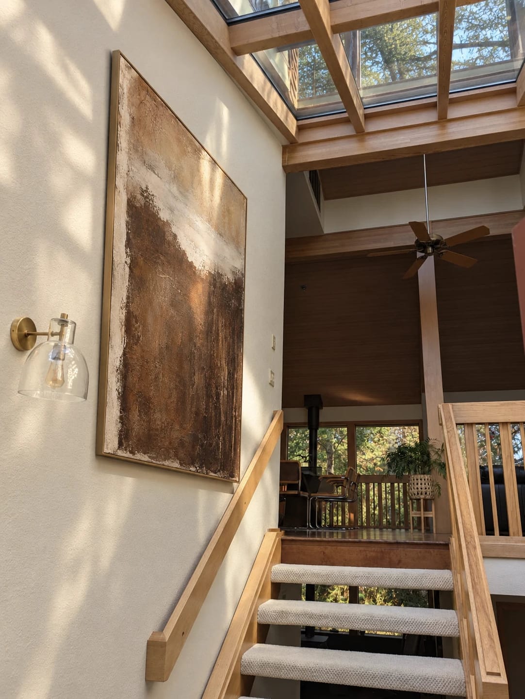 Customer photo review of Textured & Impasto Art｜Aged Earth Horizon