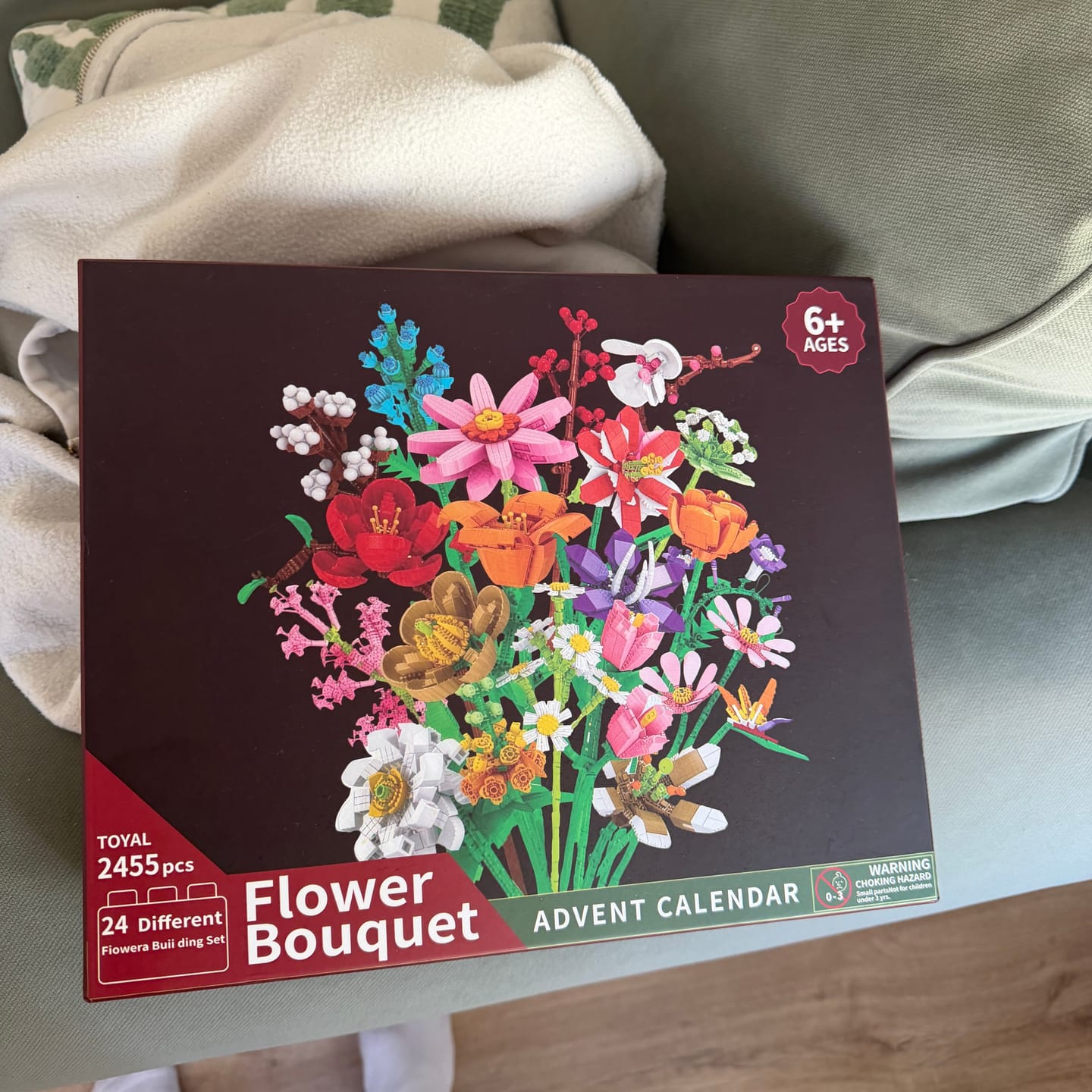 Customer photo review of Floral Advent Calendar