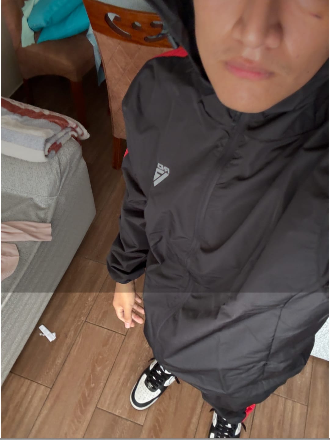 Customer photo review of Traje Sauna para hombres H1
