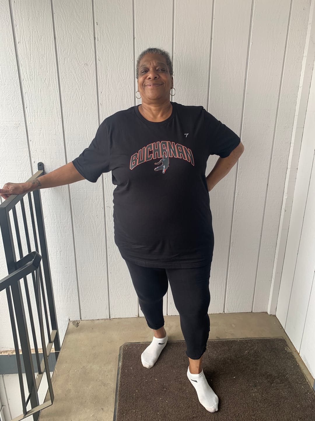 Customer photo review of Barrington Buchanan Graphic Tee