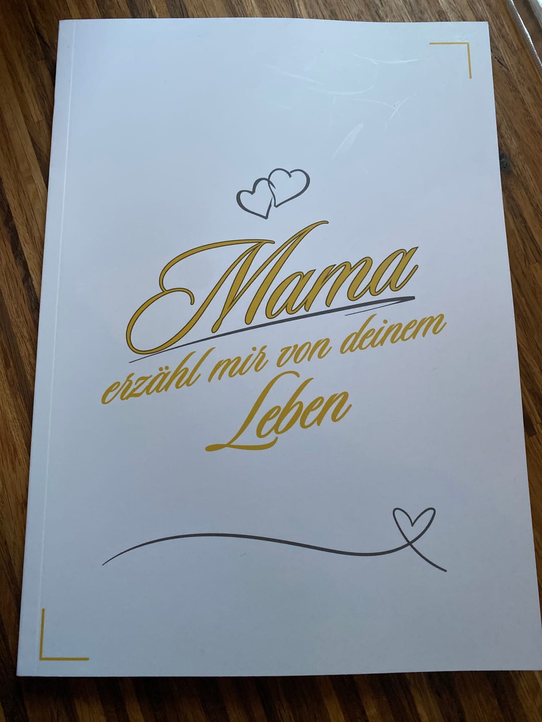 Customer photo review of Mama, erzähl mir von deinem Leben