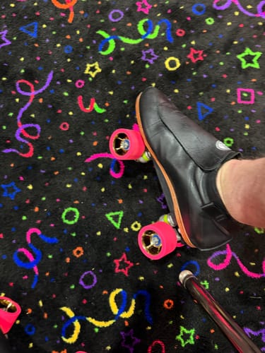 Customer photo review of Royal Assassin Roller Derby Wheels