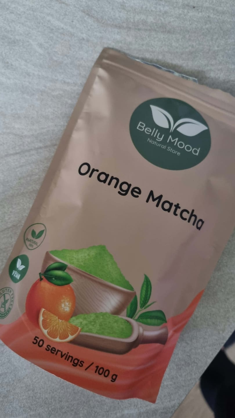 Customer photo review of Apelsininė matcha