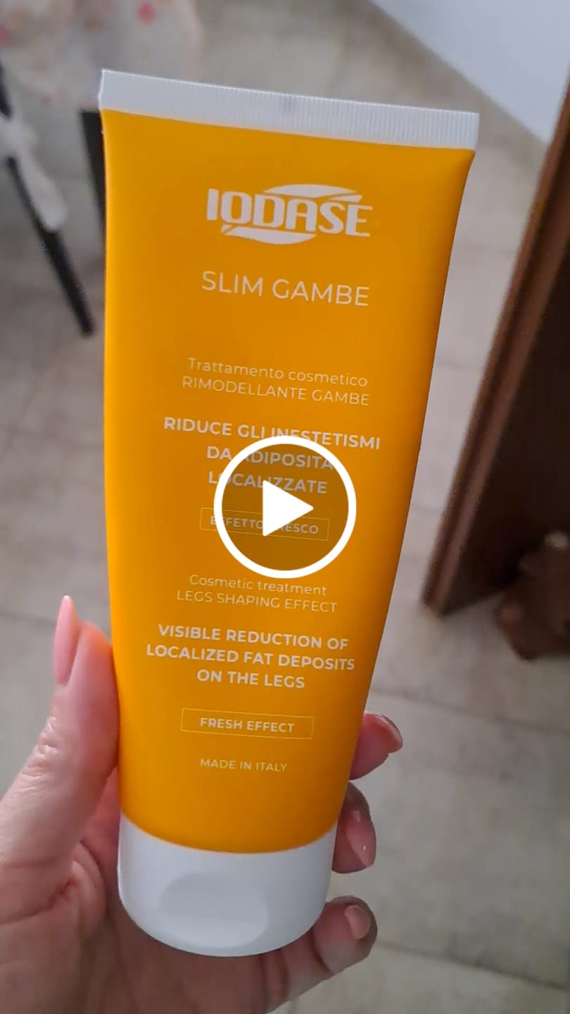 Customer video review of Crema snellente e drenante gambe