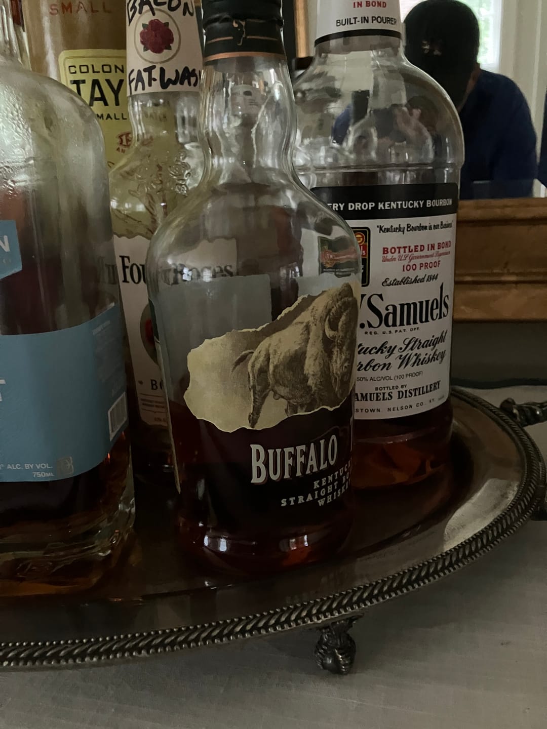 Customer photo review of Buffalo Trace Bourbon Whiskey 6 Pack