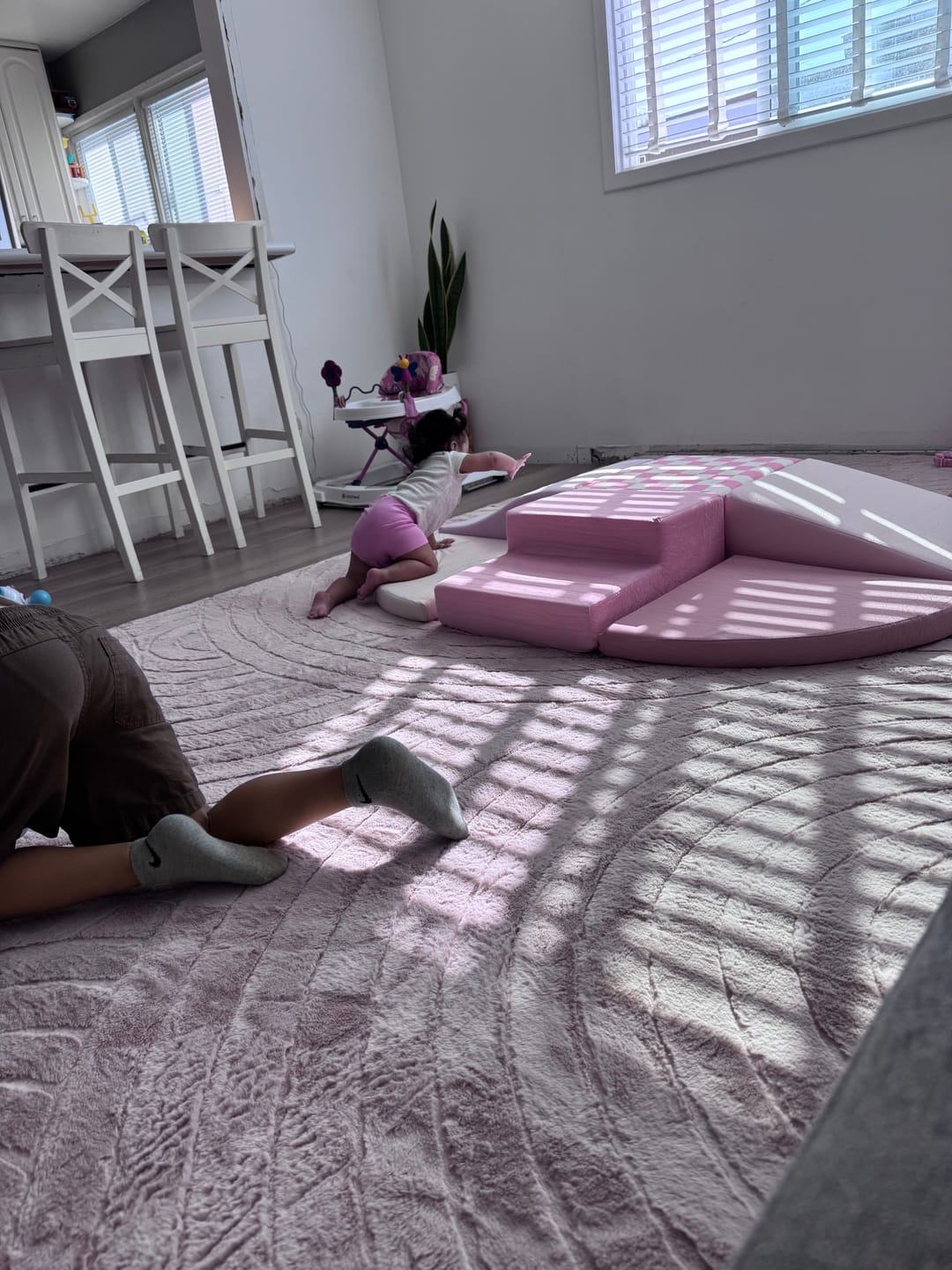 Customer photo review of Designer Relax Mat - 1.4" Thick Foam Base