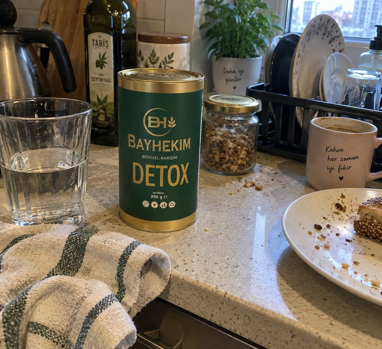 Customer photo review of BayHekim Detox Bitkisel Karışım Toz 200 Gr