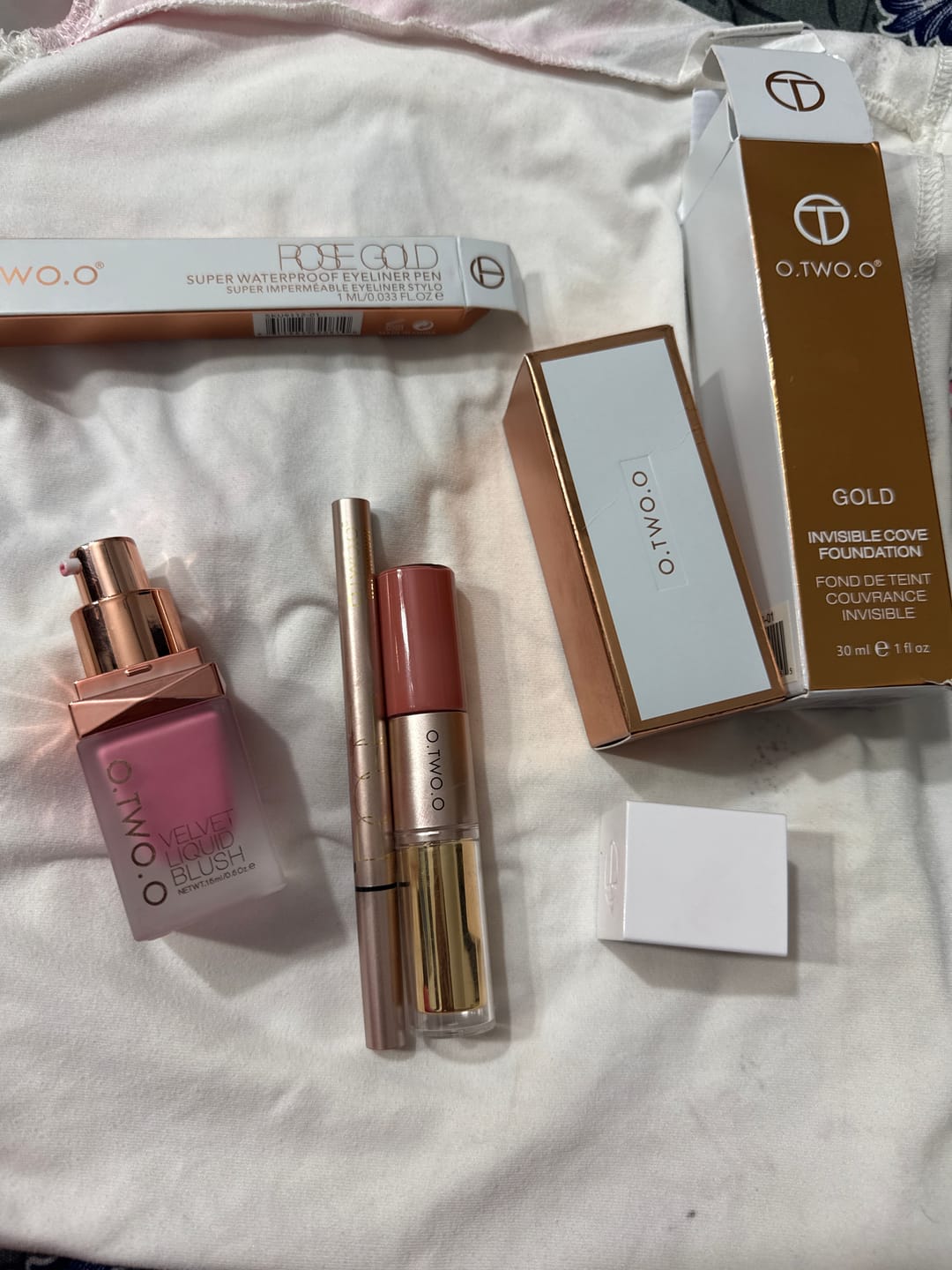 Customer photo review of O.TWO.O LIQUID BLUSH