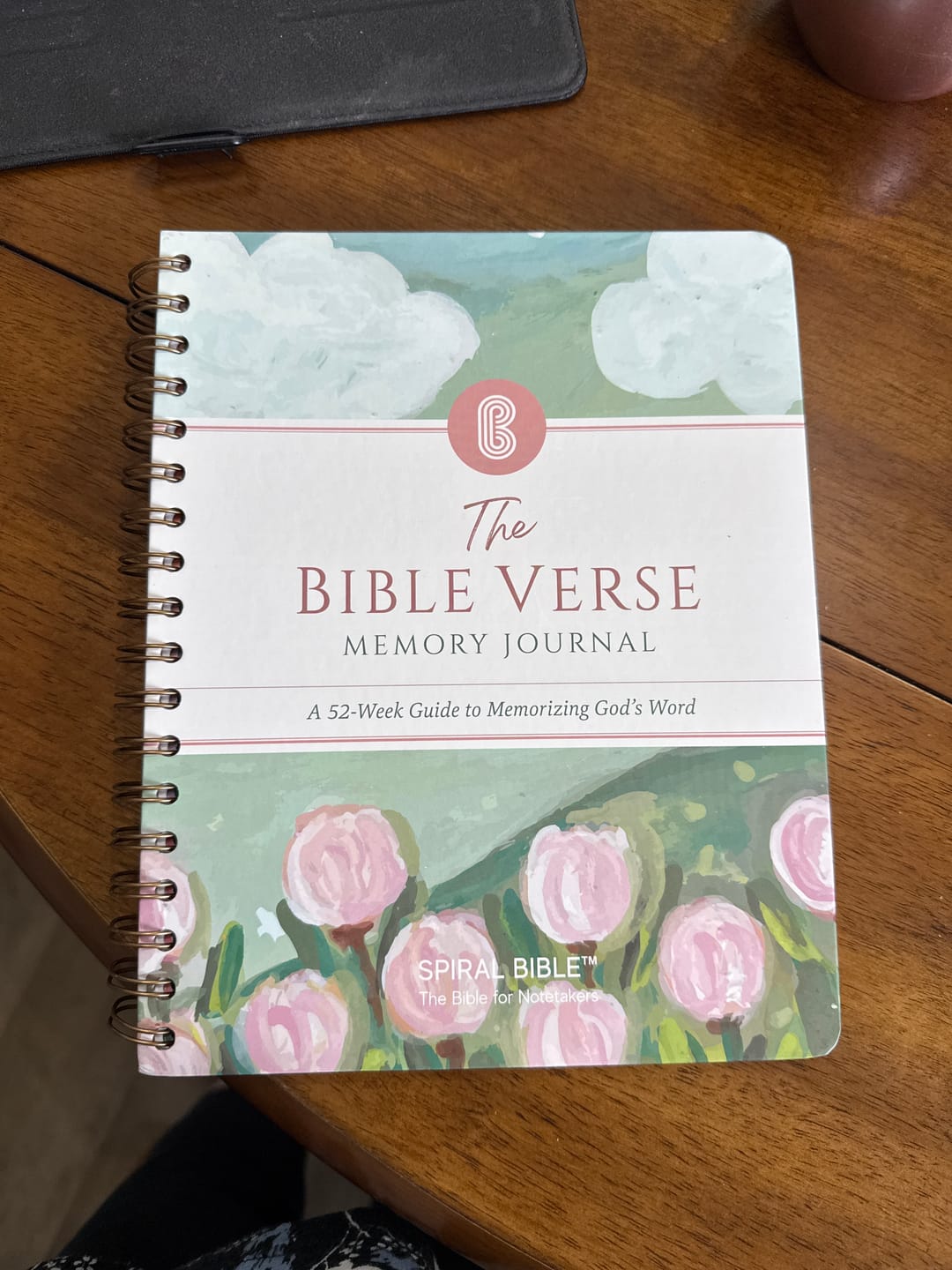 Customer photo review of The Bible Verse Memory Journal: A 52-Week Guide to Memorizing God's Word