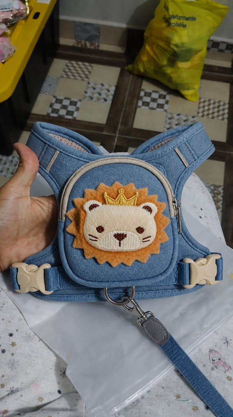 Customer photo review of WUFFLE™ Pet Backpack Harness V2