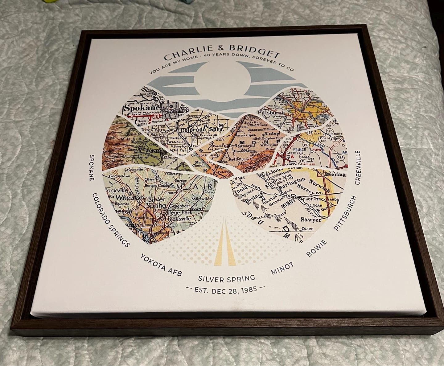 Customer photo review of Milestones Map [Digital Only]