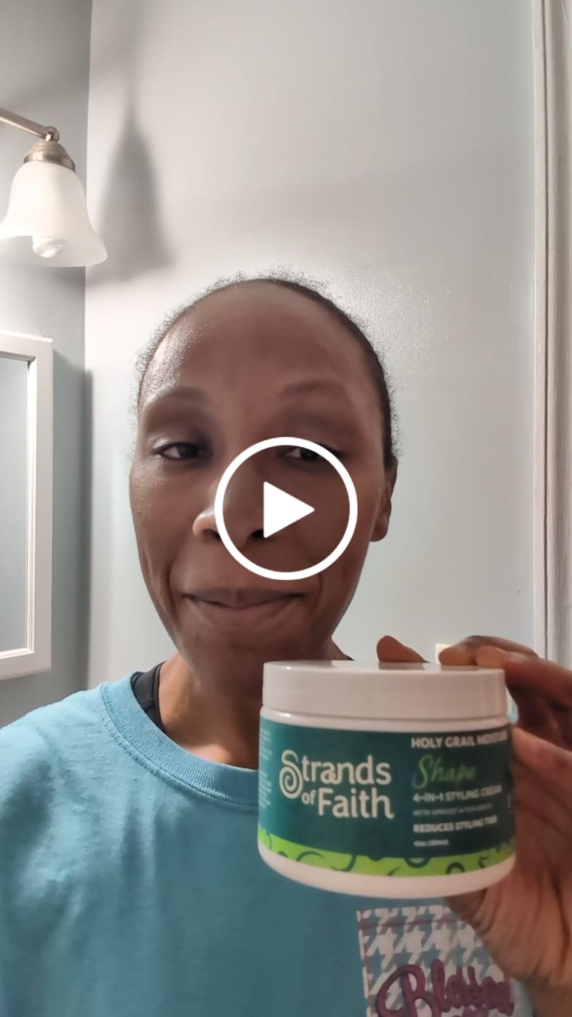 Customer video review of SHAPE 4-IN-1 STYLING CREAM