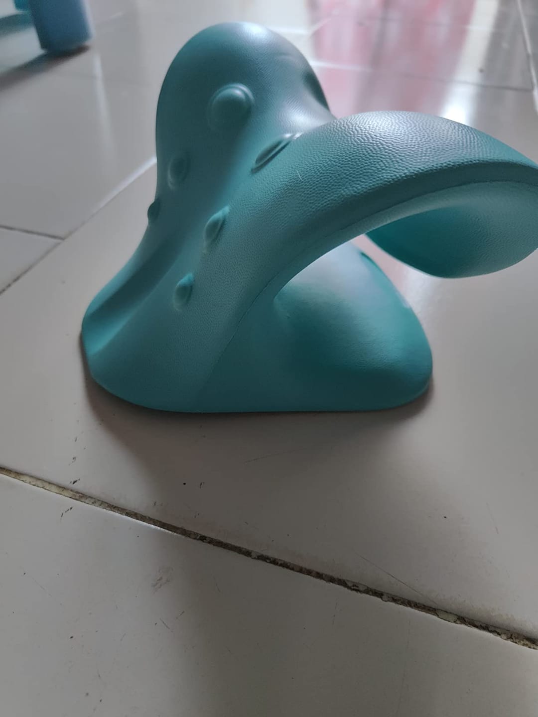 Customer photo review of NeckEase™ Cervical Neck Relaxer — Ergonomic Pain Relief Pillow