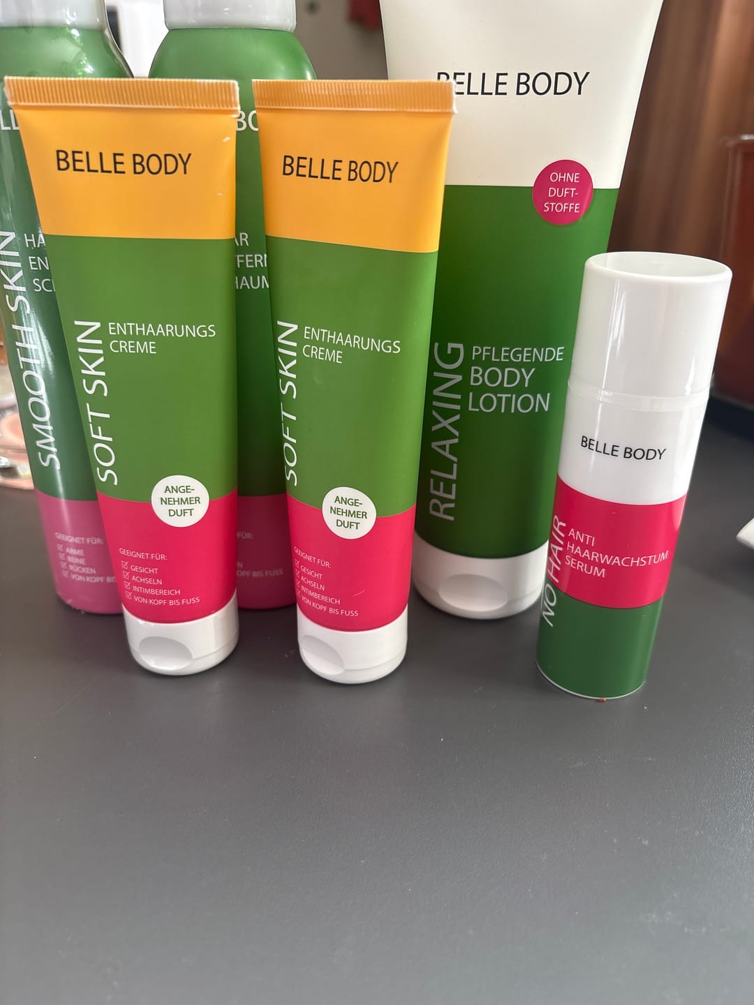 Customer photo review of Haarentfernung Komplett Set
