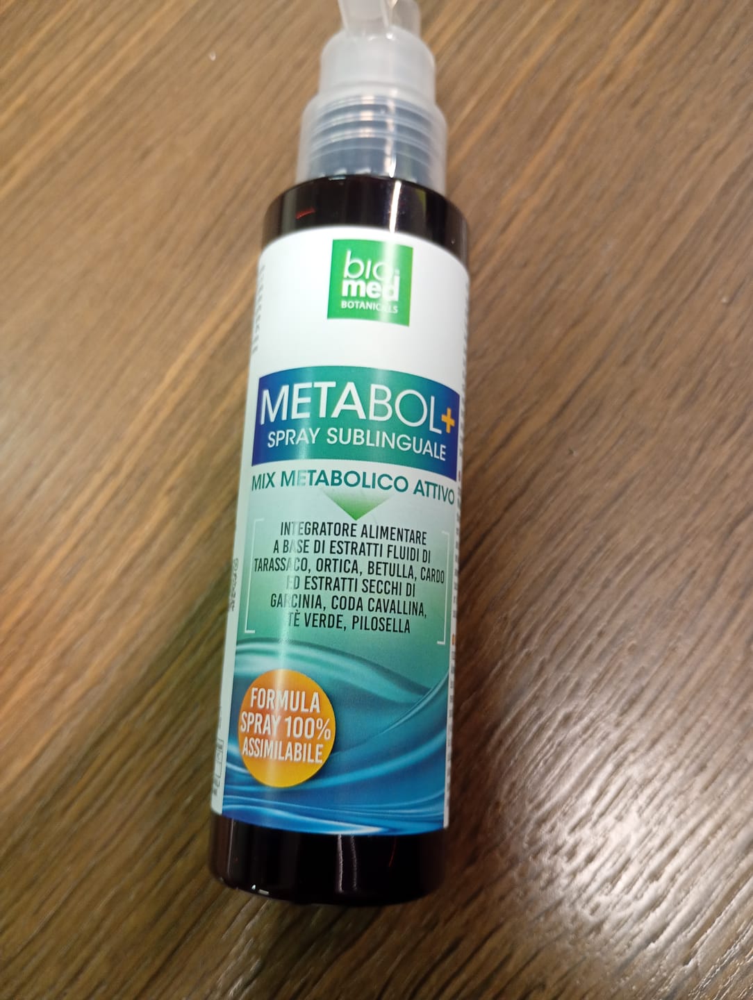 Customer photo review of METABOL+ Spray Sublinguale 100 ml