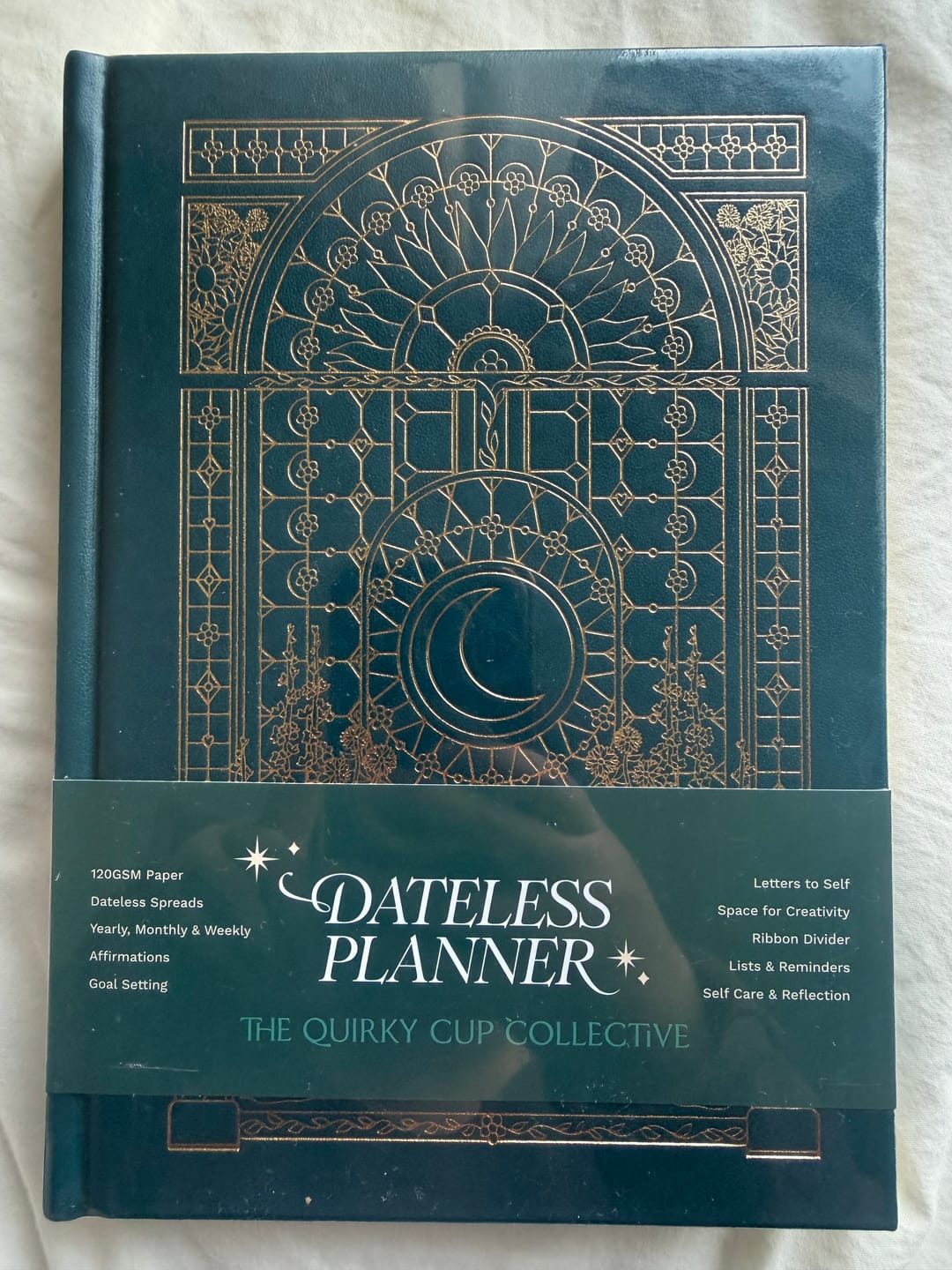 Customer photo review of Dateless Planner
