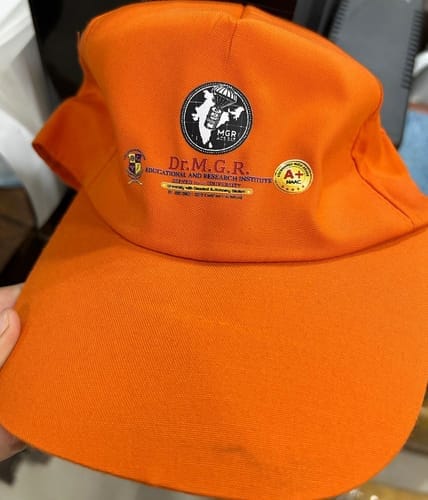 Customer photo review of Customized Caps | Customized With Your Company Logo