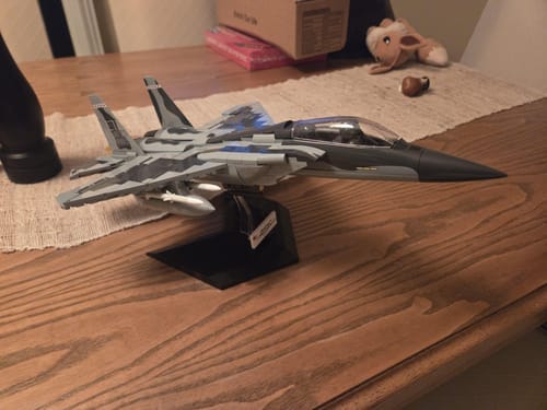 Customer photo review of COBI Boeing F-15EX Eagle II Fighter Jet : Set #5900