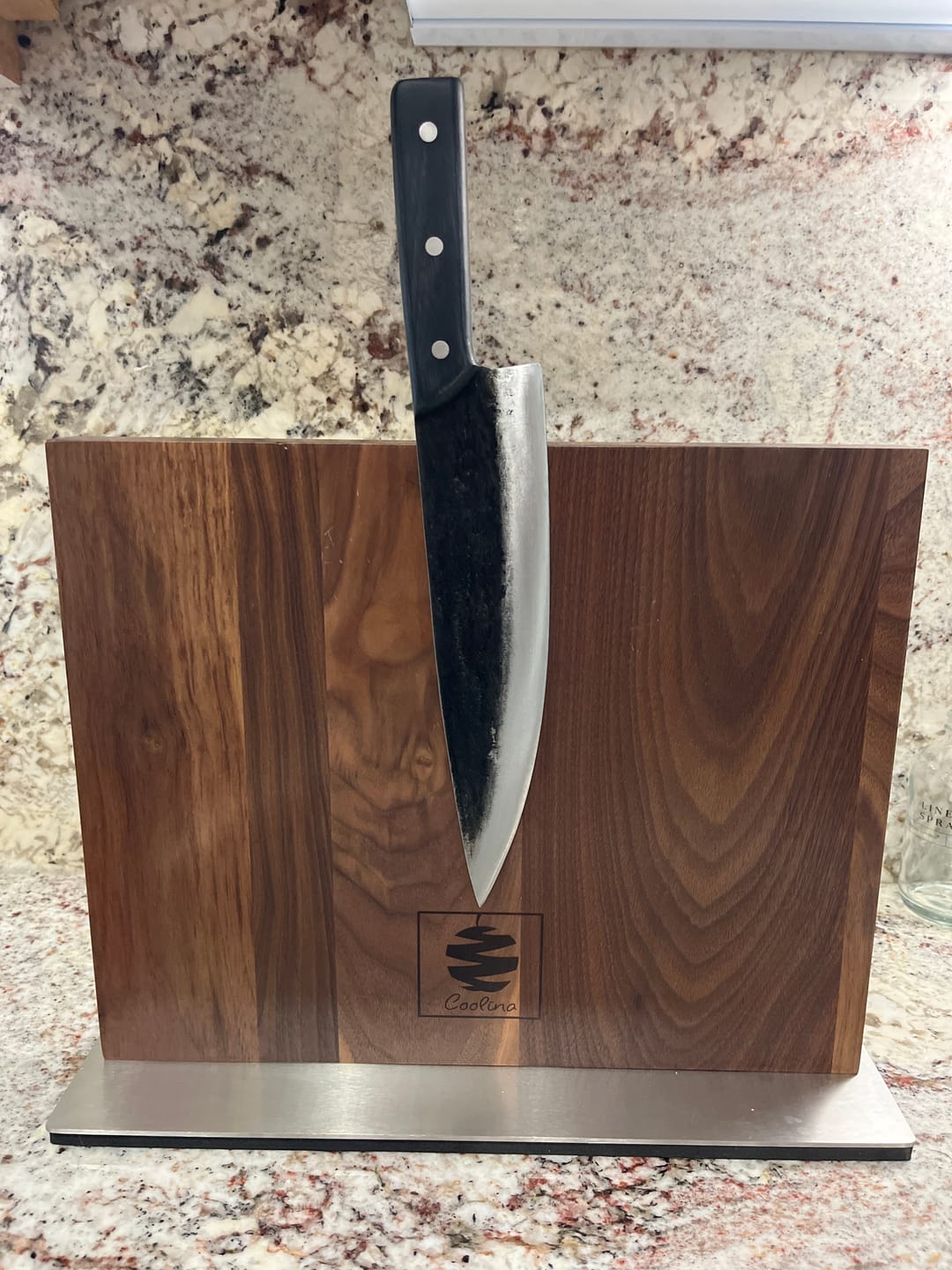 Customer photo review of Tungsten XL 8.7" Chef’s Knife
