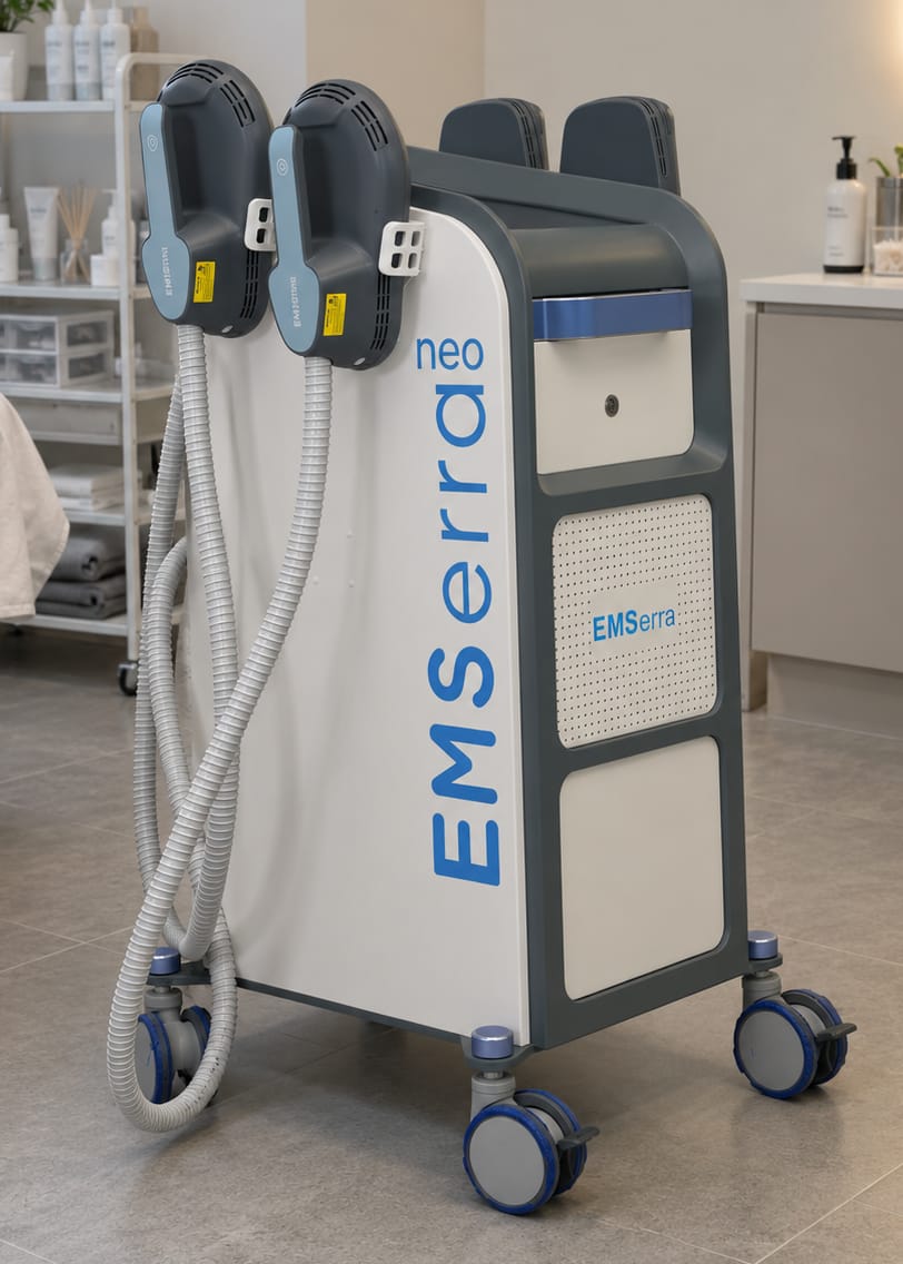 Customer photo review of EMSerra Four-Channel EMS & RF Body Sculpting System