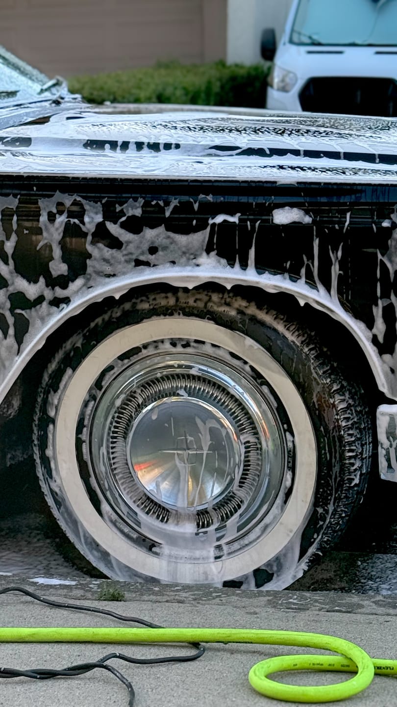 Customer photo review of The Foam Thrower w/ Free Soap - Foam Cannon