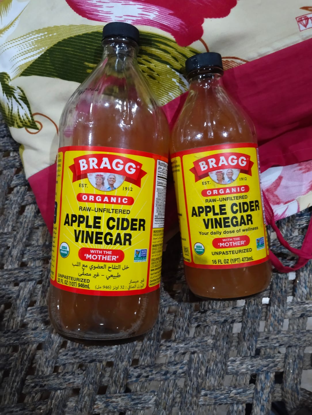 Customer photo review of Organic Apple Cider Vinegar