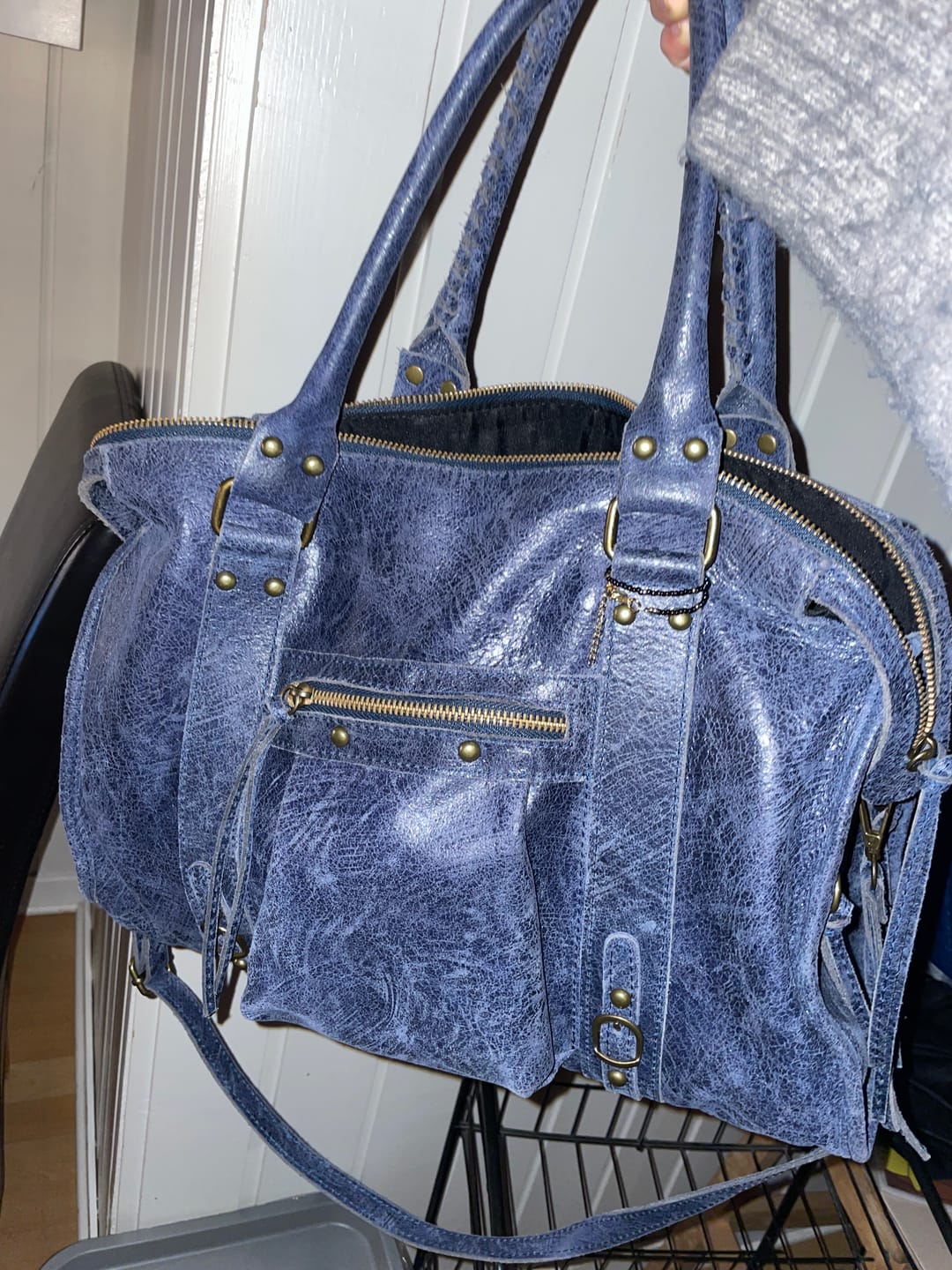 Customer photo review of It girl bag navy