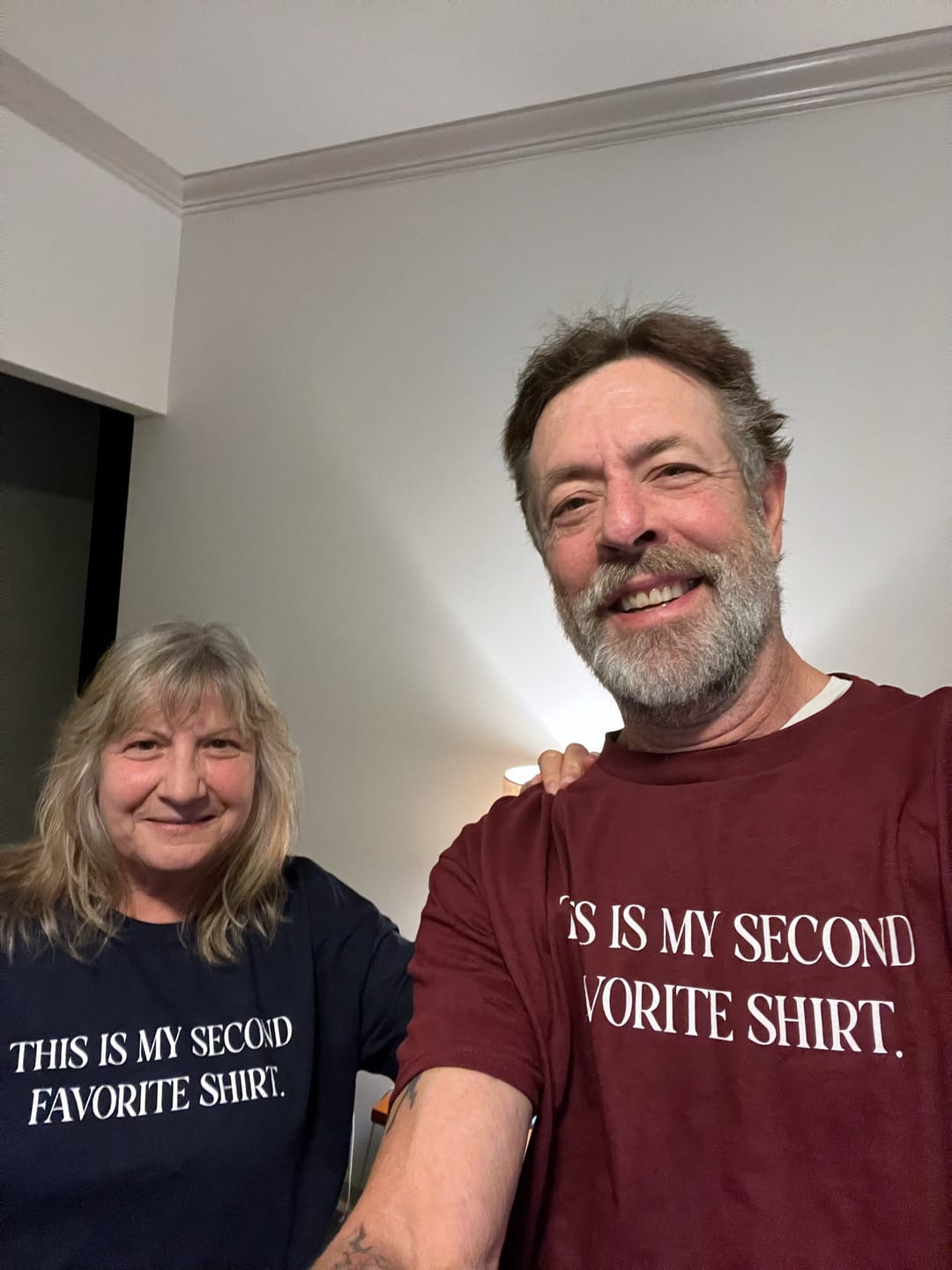 Customer photo review of This Is My Second Favorite Shirt T-shirt