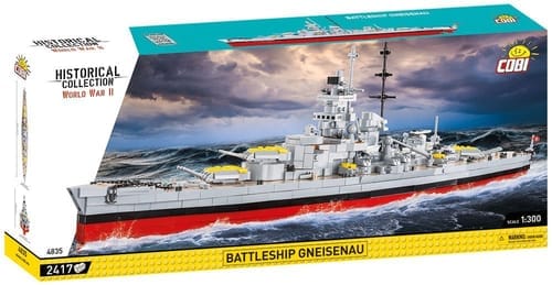 Customer photo review of COBI Battleship Gneisenau: Set #4835