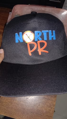 Customer photo review of Customized Caps | Customized With Your Company Logo