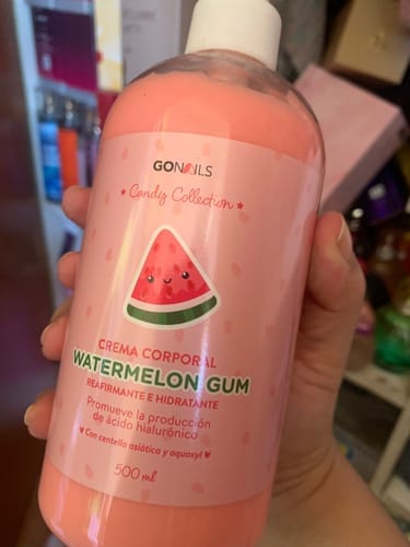 Customer photo review of Crema de Cuerpo Reafirmante e Hidratante - Watermelon Gum