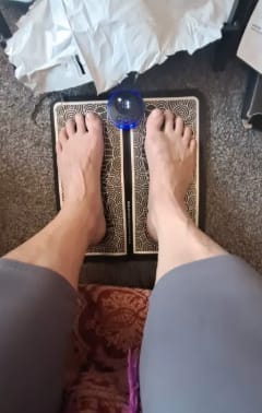 Customer photo review of NeuraFeet™ Reactiva el Pie Caído Desde Casa