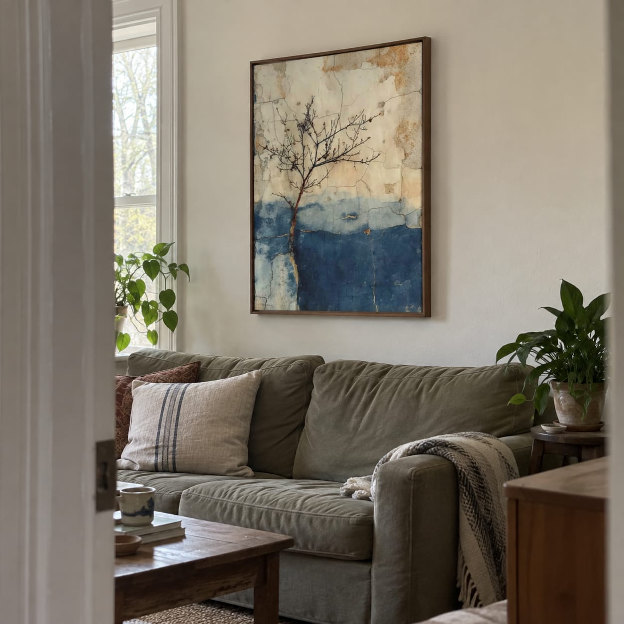 Customer photo review of Indigo-Bough