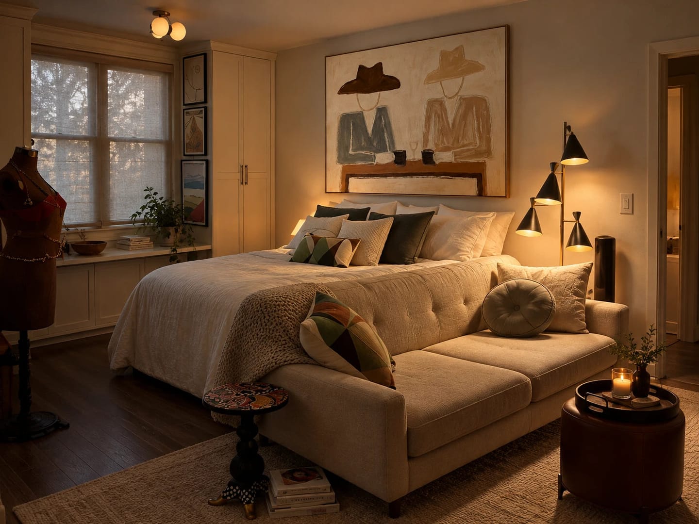 Customer photo review of Vintage Americana Art｜Cowboy Coffee Table Gathering