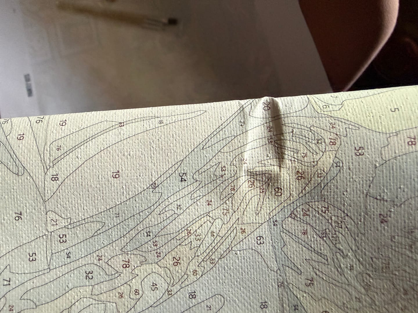 Customer photo review of Design Your Own Paint by Number with AI