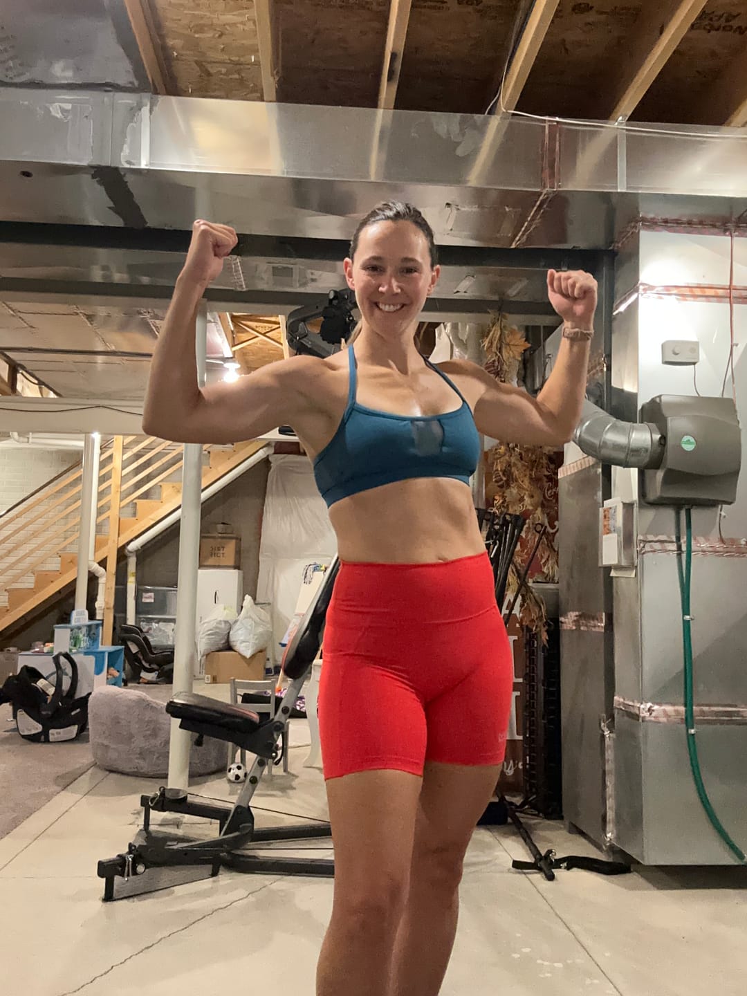 Customer photo review of DAYDREAM Mesh "Y" Back Sports Bra